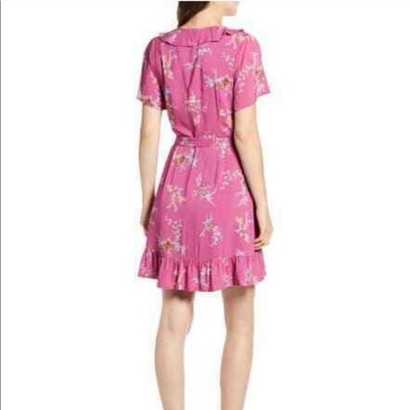 PAIGE – Cardamom Floral Ruffle Wrap Dress - Picture 2 of 4